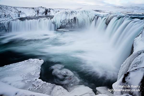 Godafoss in Winter