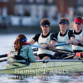 Cambridge University Women begin their Trial Eights race