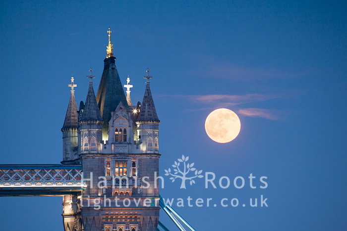 London Full Moon. Three months to go until the Super Moon