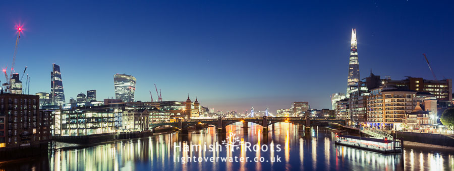 London Skyline at night